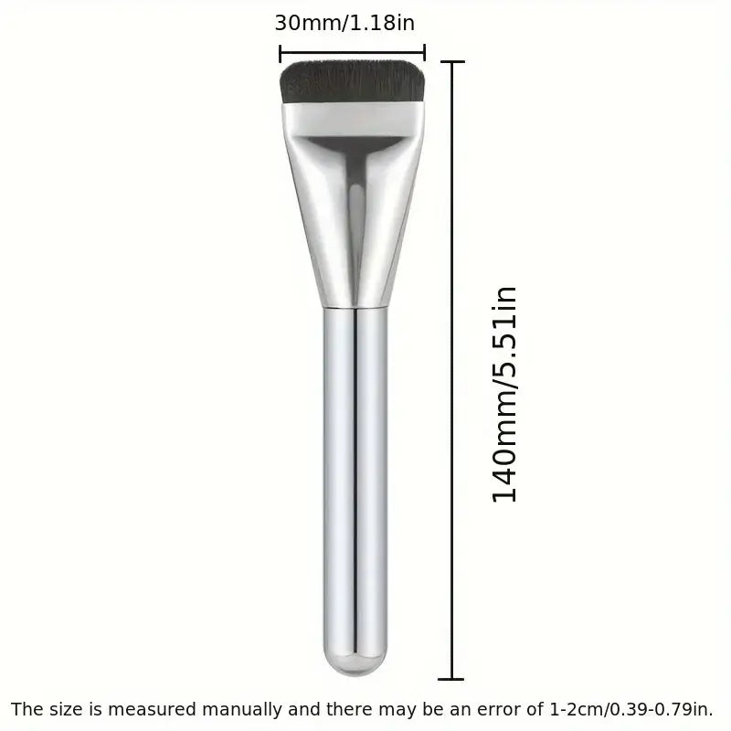 1/2Pc Nylon Bristle paint brushes showing brush dimensions of 30mm width and 140mm length.