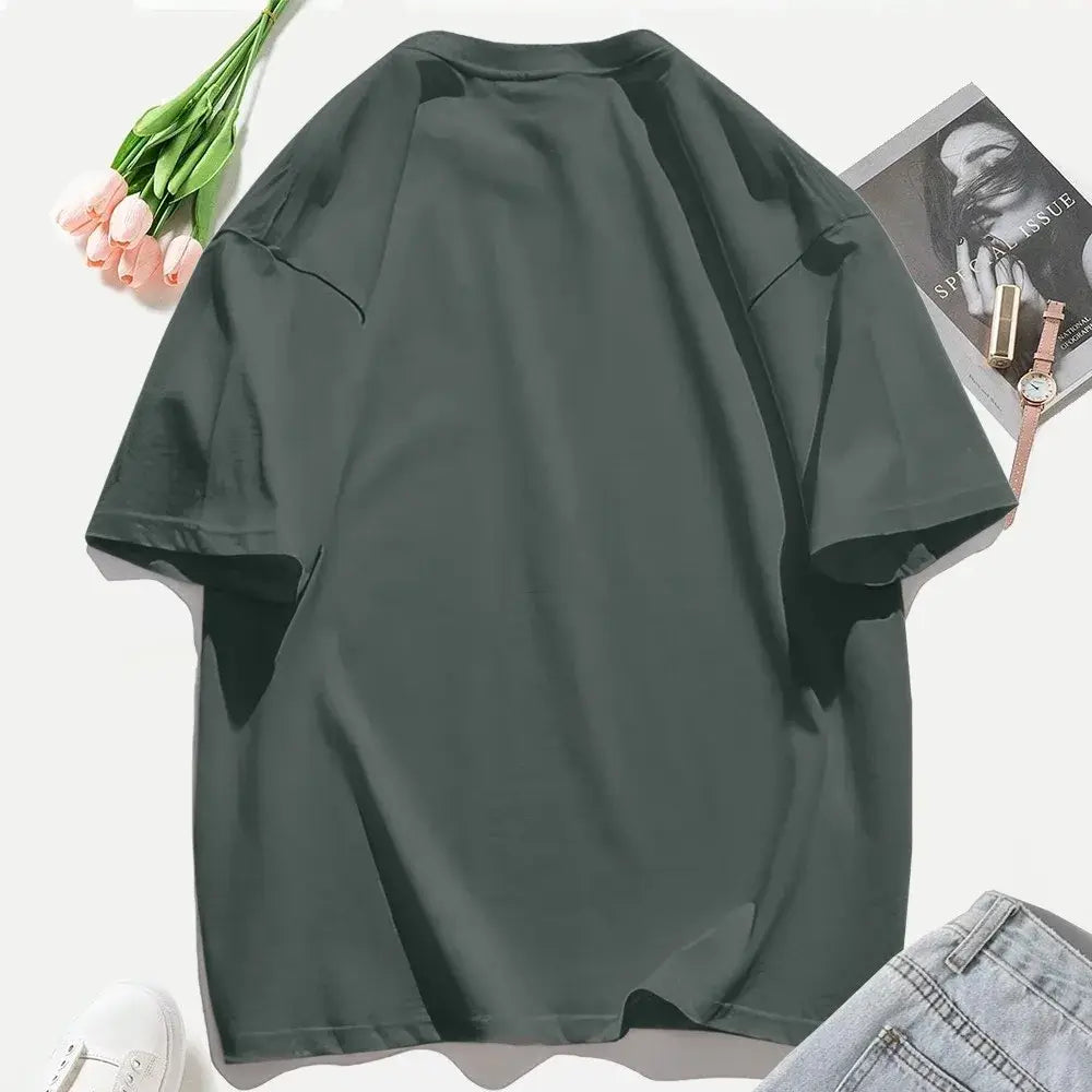 Brooklyn New York T-shirts back view showcasing the short sleeve design in cotton fabric.