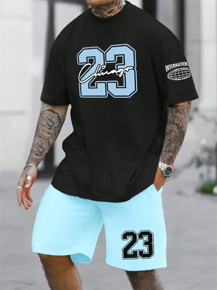 digital shirt and shorts combo