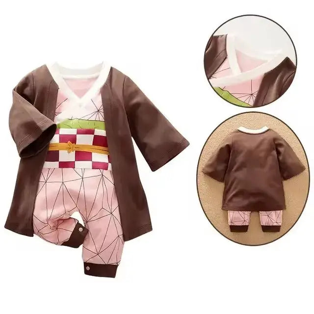 0-18 Months Anime Baby Rompers