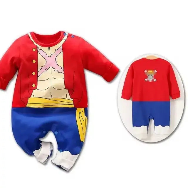0-18 Months Anime Baby Rompers