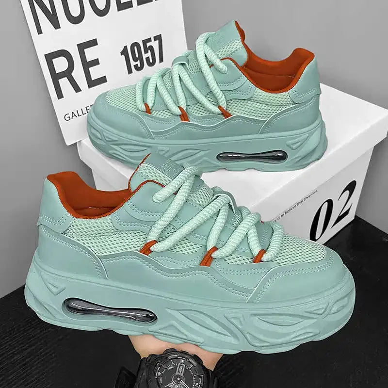 non-slip black men's sneakers with a stylish design and comfortable fit, featuring excellent traction.