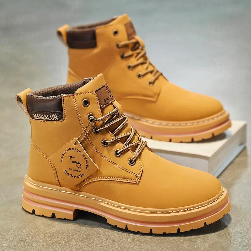 Classic Men High Top Boots