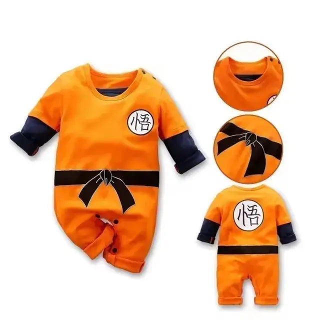 0-18 Months Anime Baby Rompers