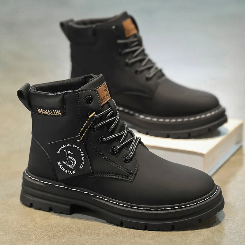 Classic Men High Top Boots