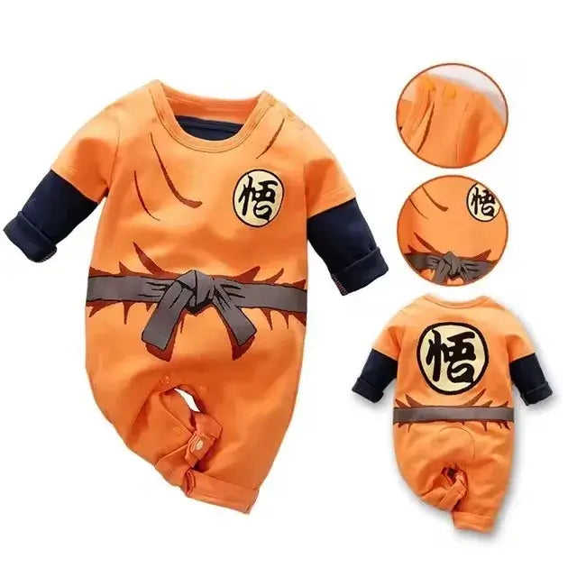 0-18 Months Anime Baby Rompers