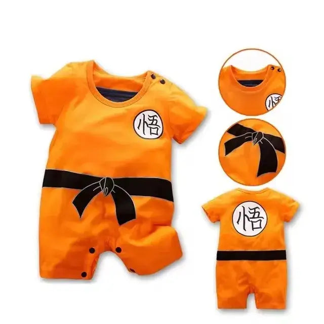 0-18 Months Anime Baby Rompers