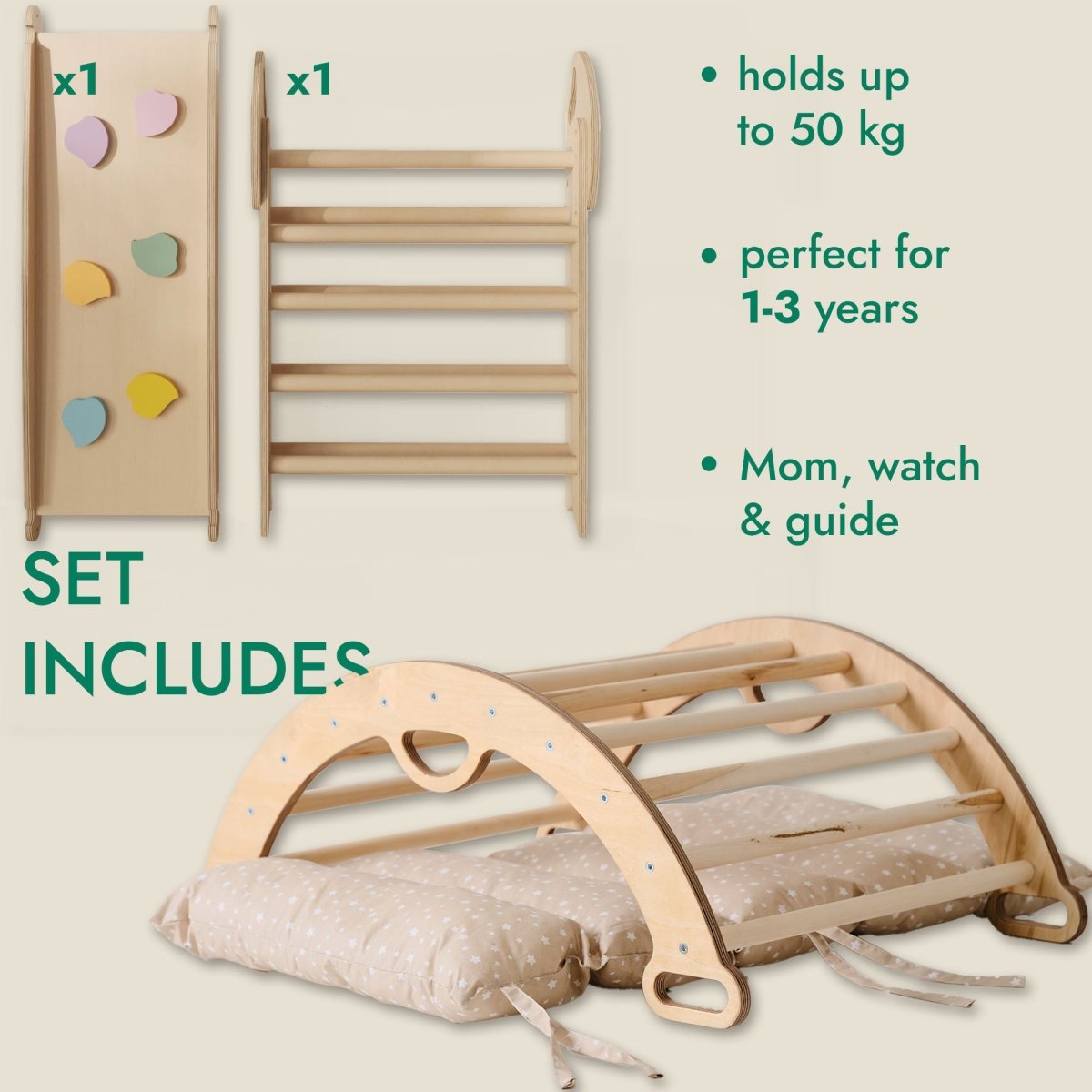 4in1 Montessori Climbing Set